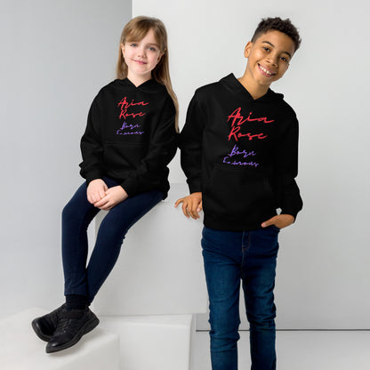 Aria Rose Born Famous Kids Fleece Hoodie image 6