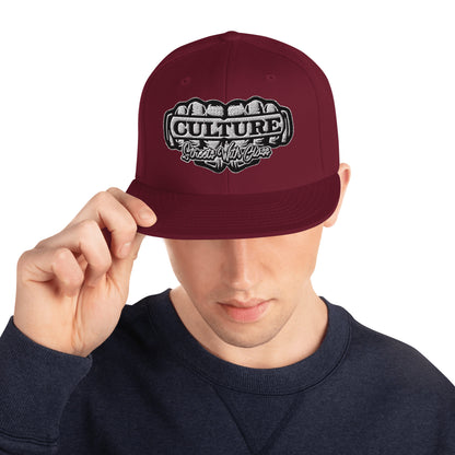 Culture Street Silver Snapback Hat image 28