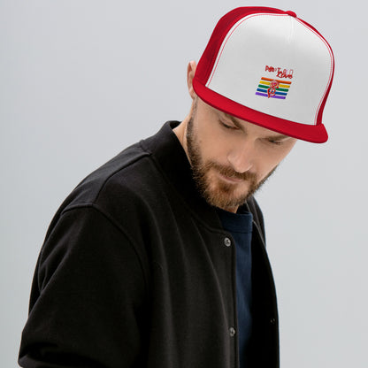 Portland Love Rainbow Trucker Cap image 11