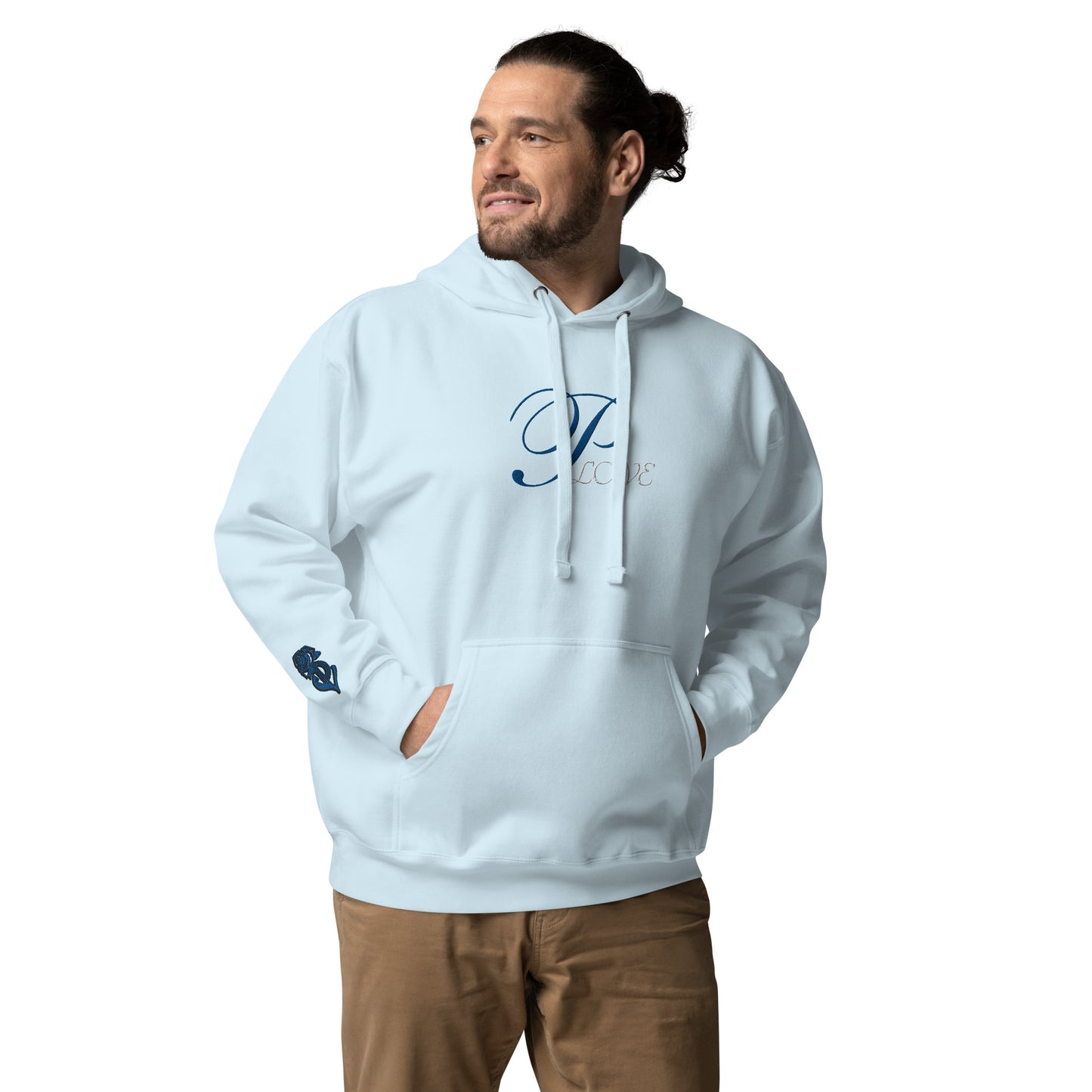 P-Love (Royal) Unisex Hoodie image 11