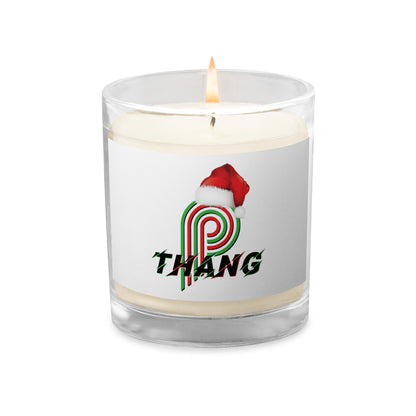 P-Thang Christmas Glass Jar Soy Wax Candle image 3