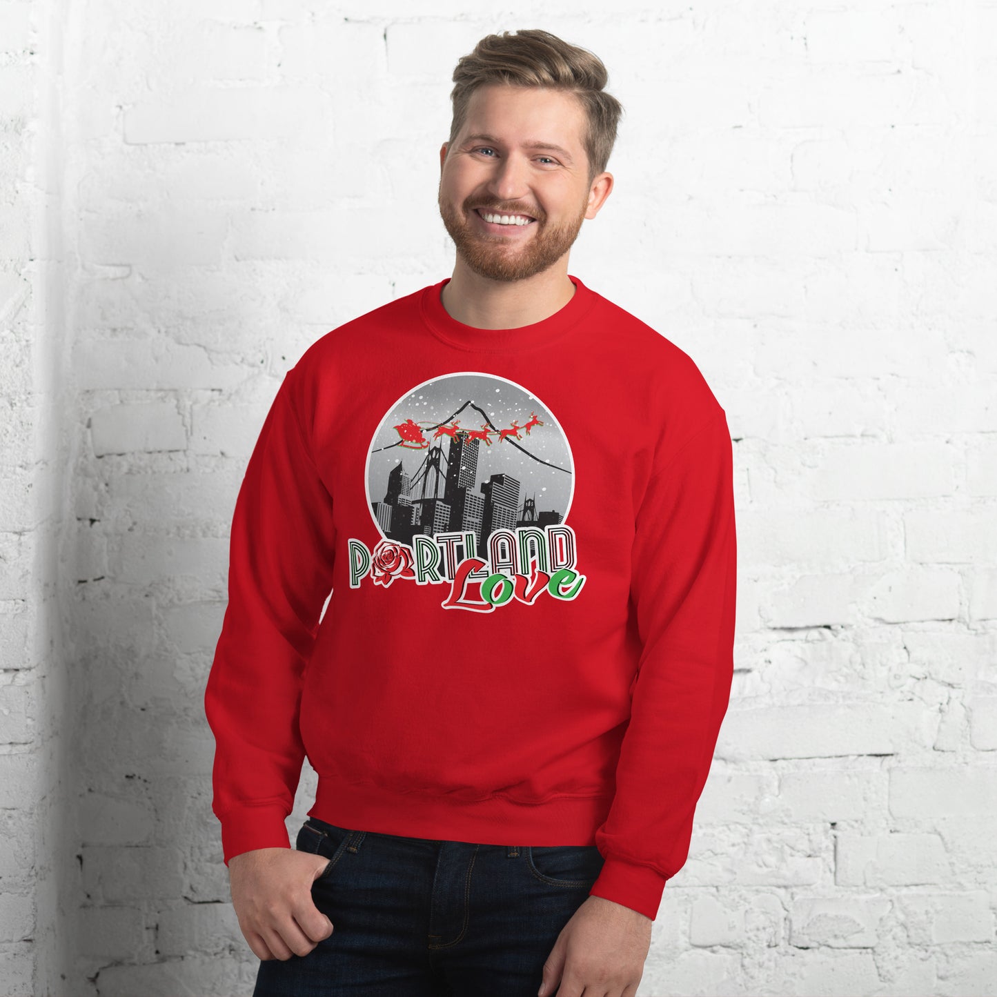Port-Man Christmas Unisex Sweatshirt image 10