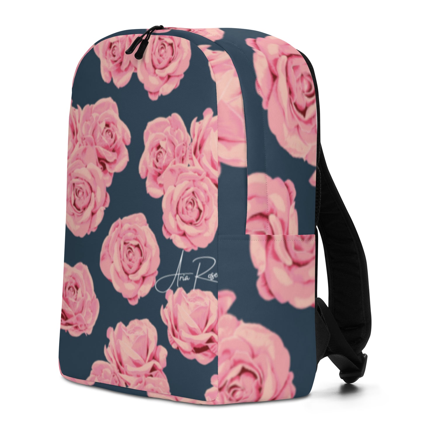 Aria Rose Flower Minimalist Backpack image 2