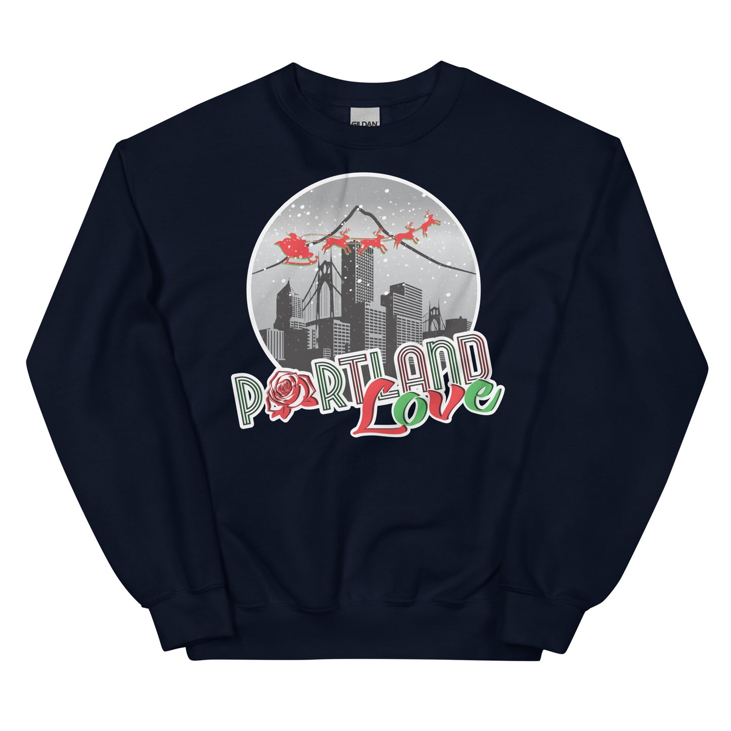Port-Man Christmas Unisex Sweatshirt image 4