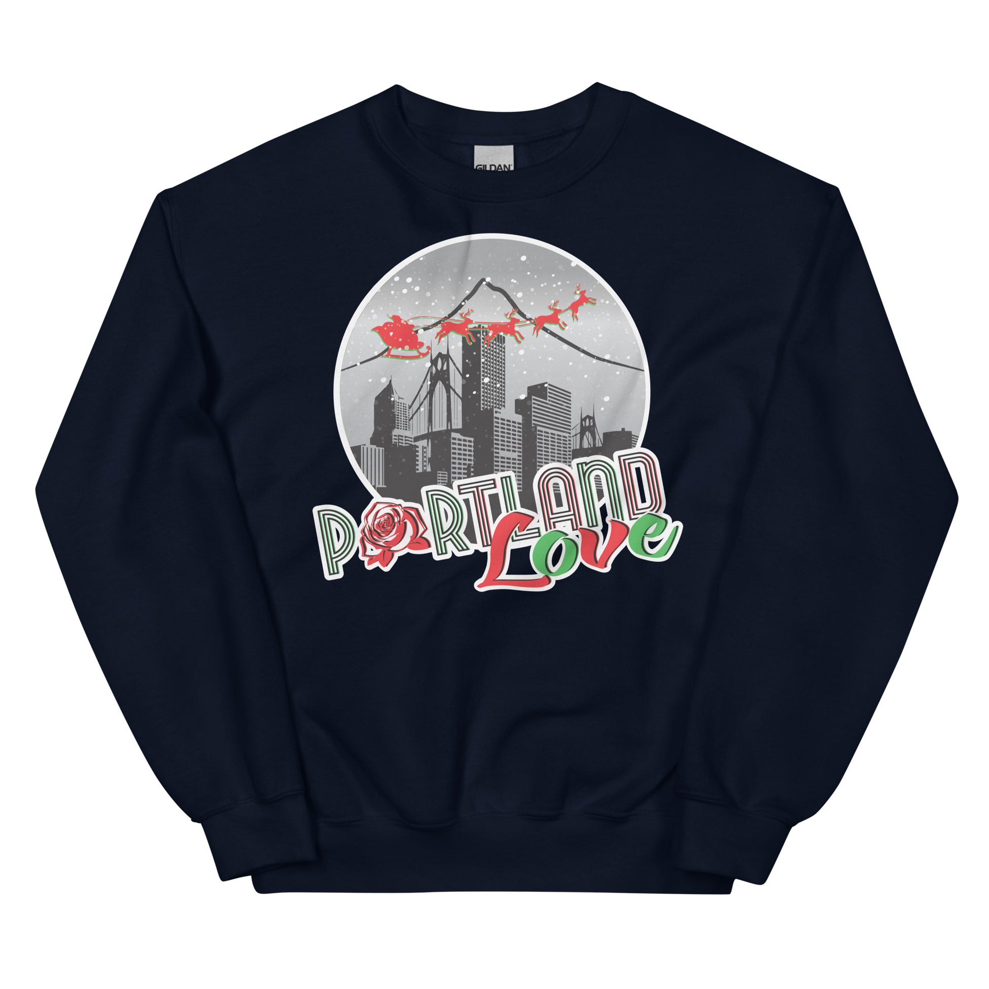 Port-Man Christmas Unisex Sweatshirt image 4