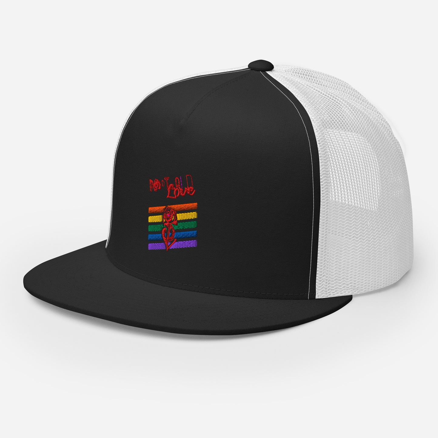 Portland Love Rainbow Trucker Cap image 1