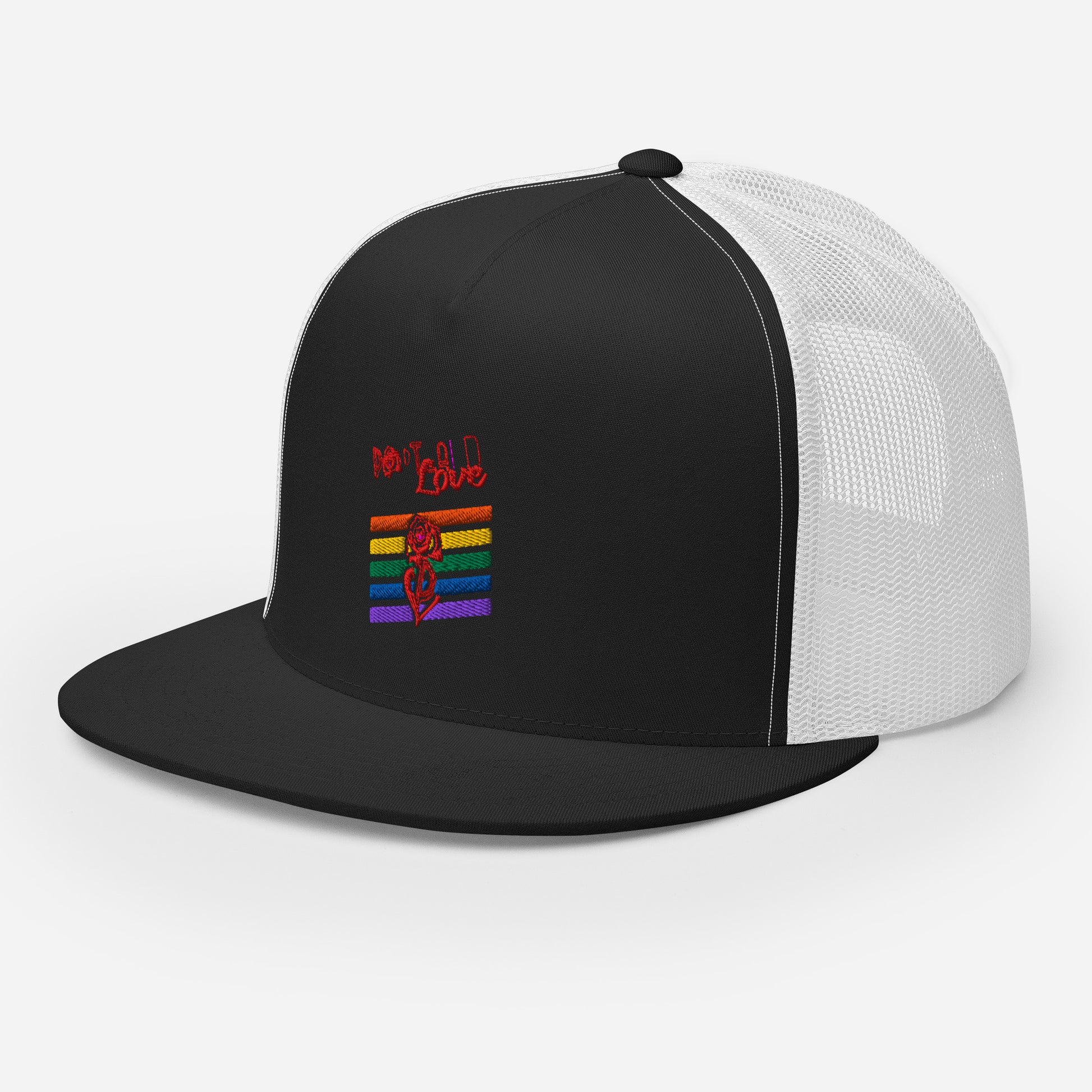 Portland Love Rainbow Trucker Cap image 1