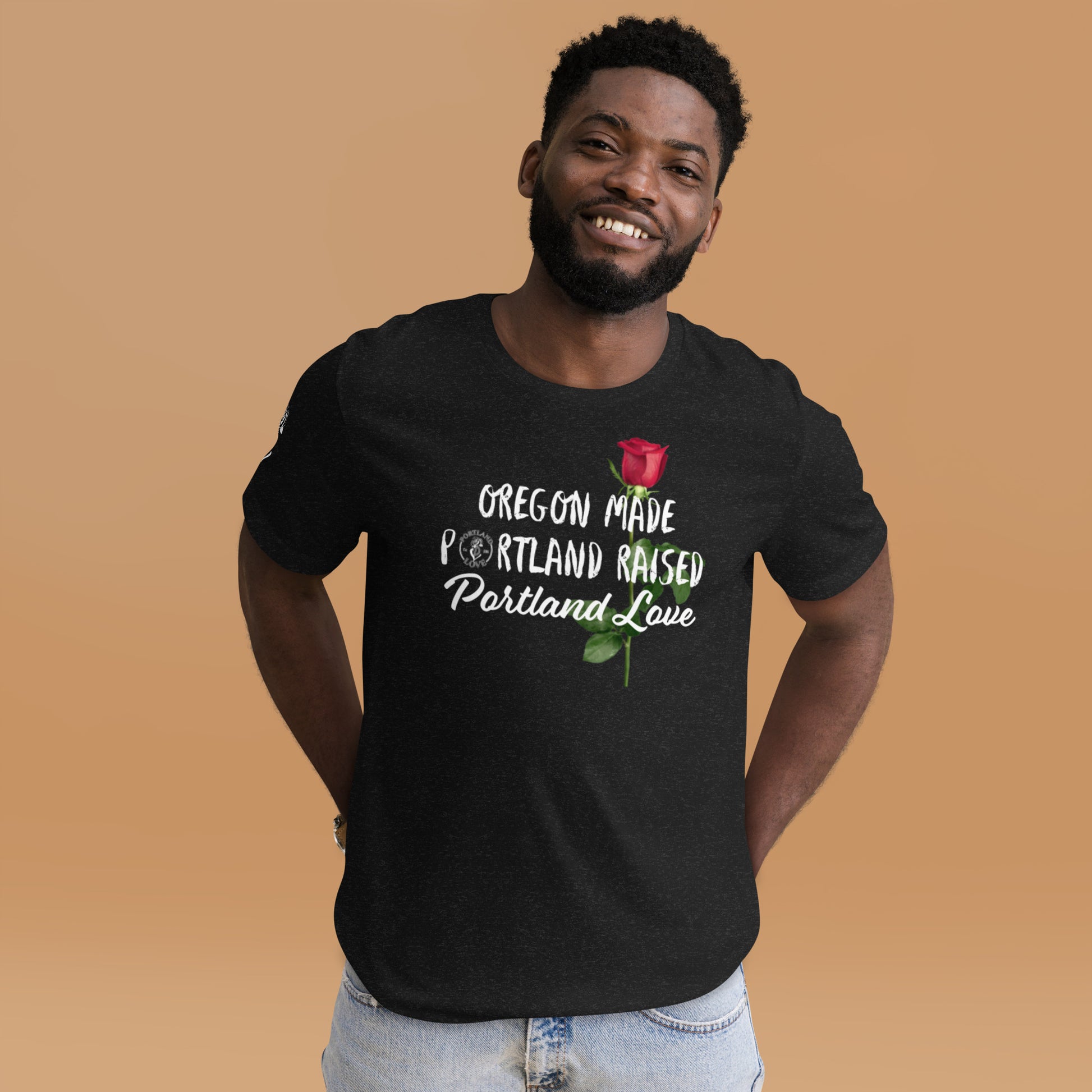 Oregon Made Portland Raised Unisex T-Shirt image 2