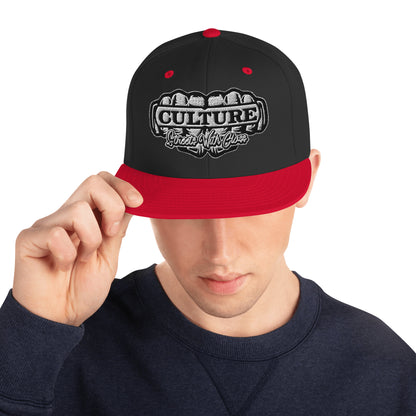 Culture Street Silver Snapback Hat image 20