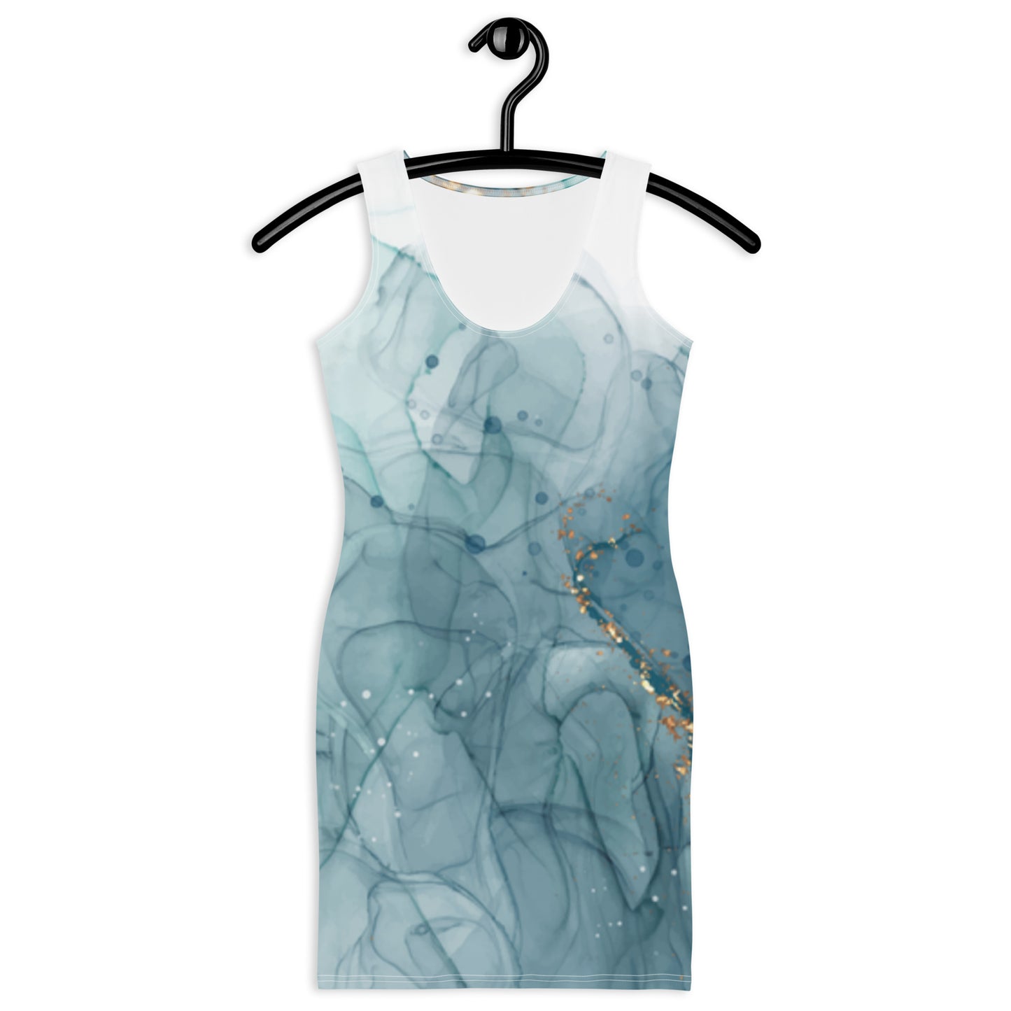 Portland Love Blue Glory Glitter Cut & Sew Dress image 5