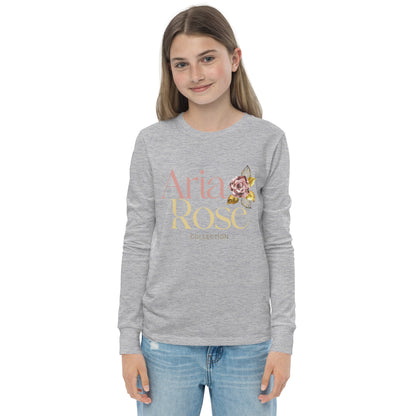 Aria Rose Gold Youth Long Sleeve Tee image 16