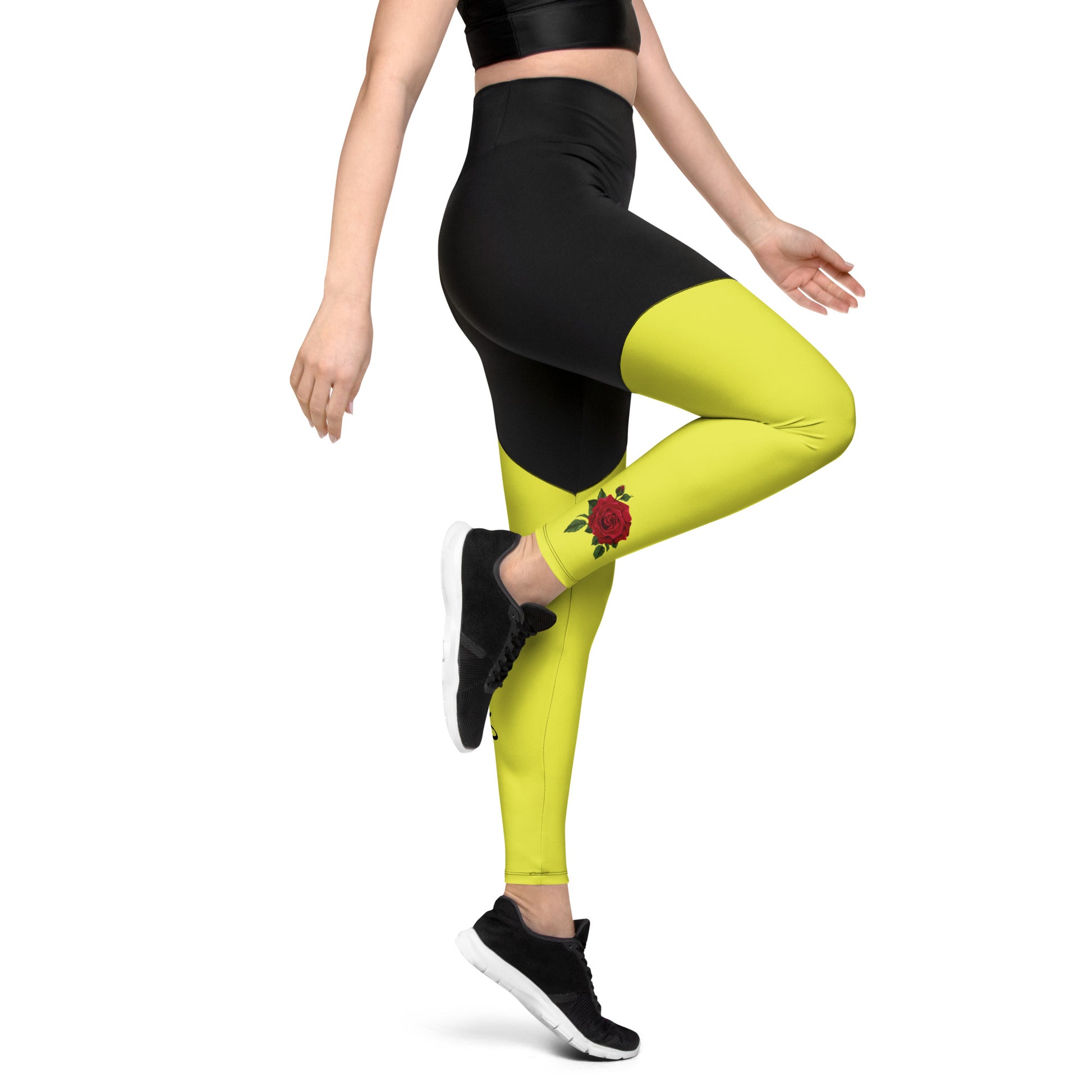 Portland Love Bumblebee Sports Leggings image 5