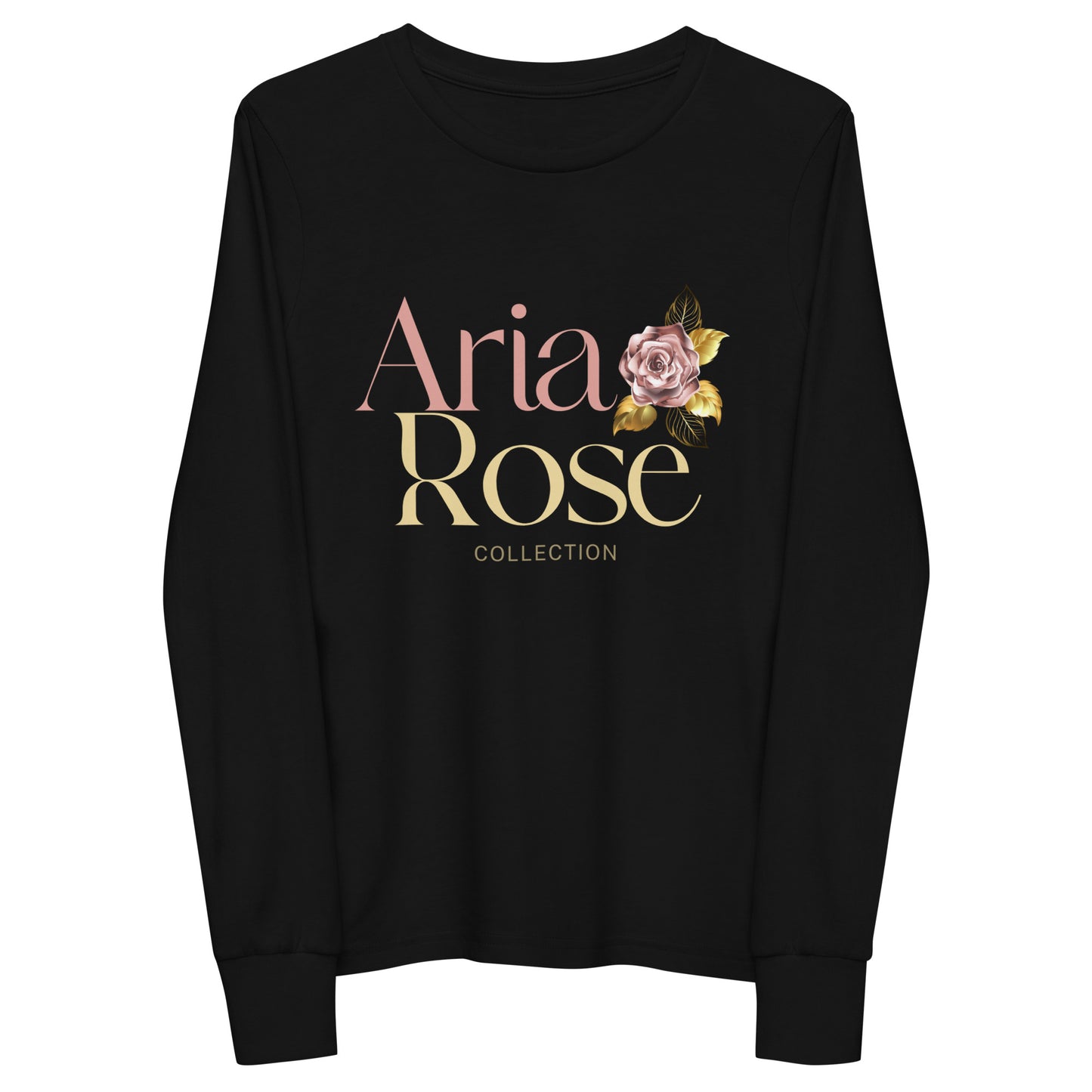 Aria Rose Gold Youth Long Sleeve Tee image 1
