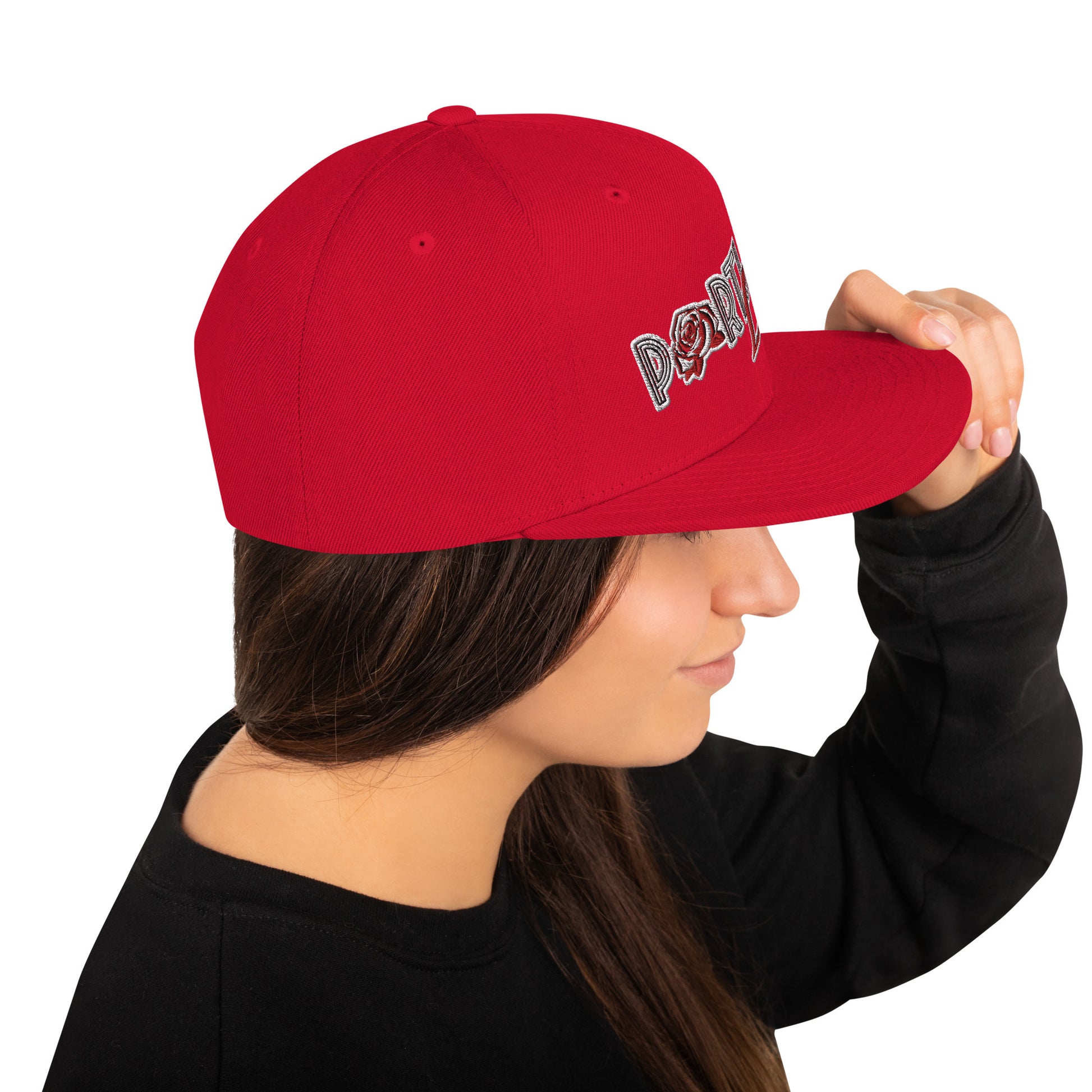Portland Love Original Embroidered Classic Snapback Hat image 42