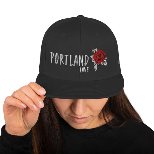 P-Rose Snapback Hat image 0