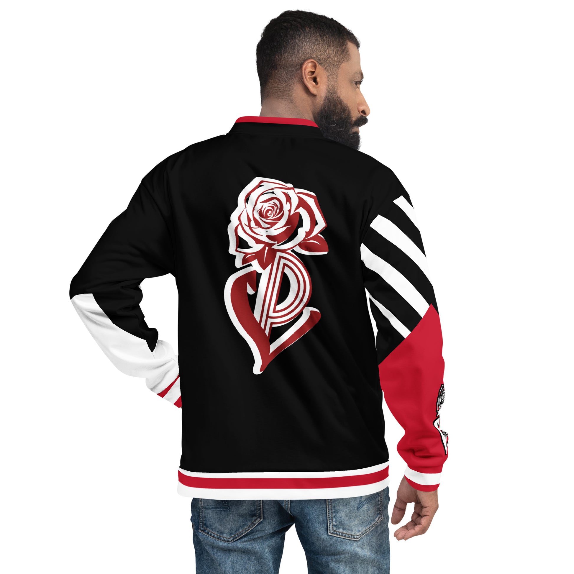 The "P" Unisex Bomber Jacket  image 10