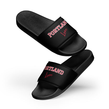 Block Style Red Men’s Slides Inverted image 0