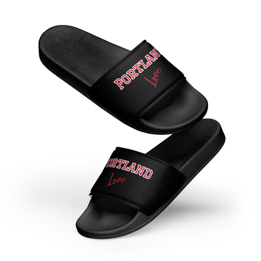 Block Style Red Men’s Slides Inverted image 0