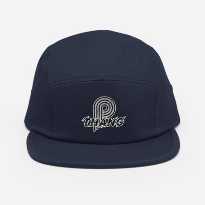 P-Thang White Five Panel Cap image 3