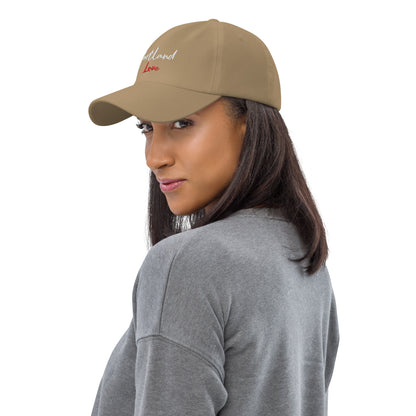Portland Love Black Marble Dad Hat image 26