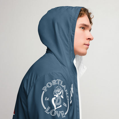 Portland Love Logos Arapawa Men’s Windbreaker image 15