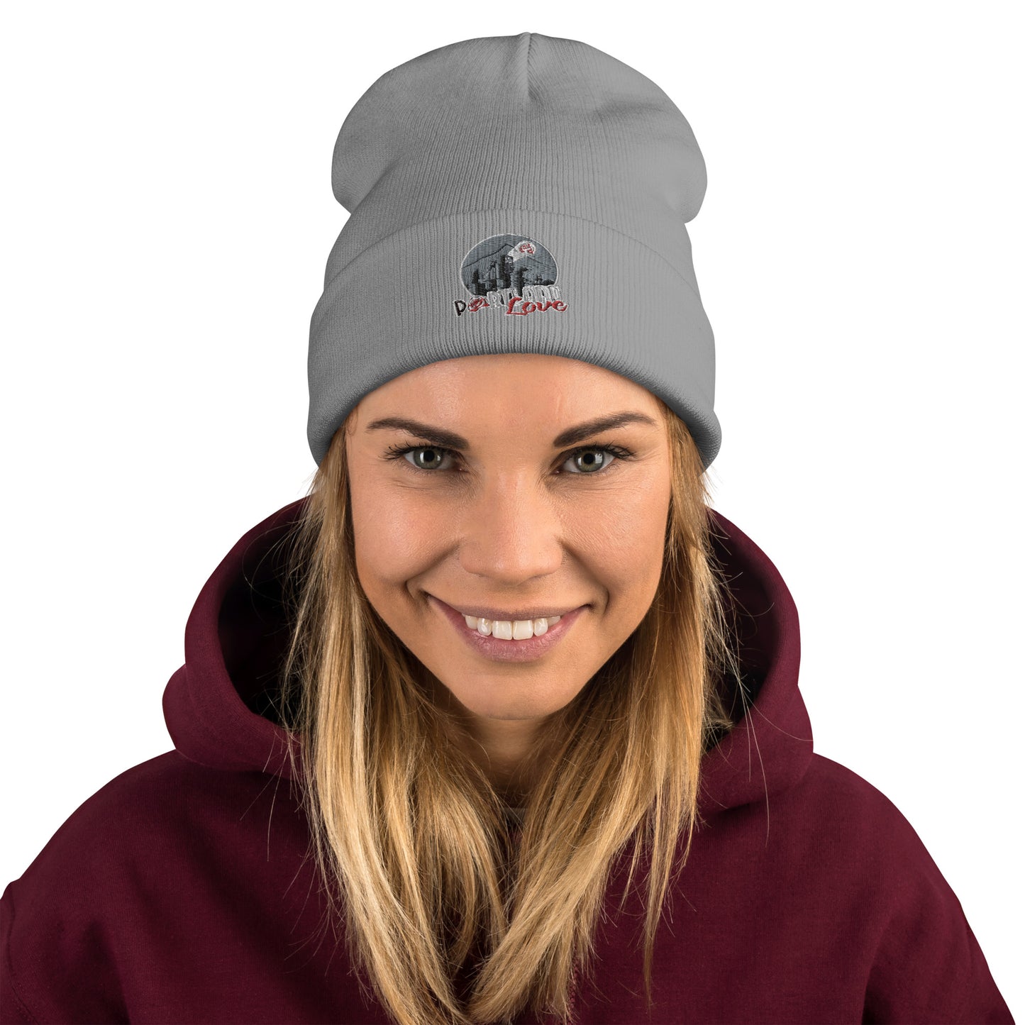 Port-Man Embroidered Beanie image 4