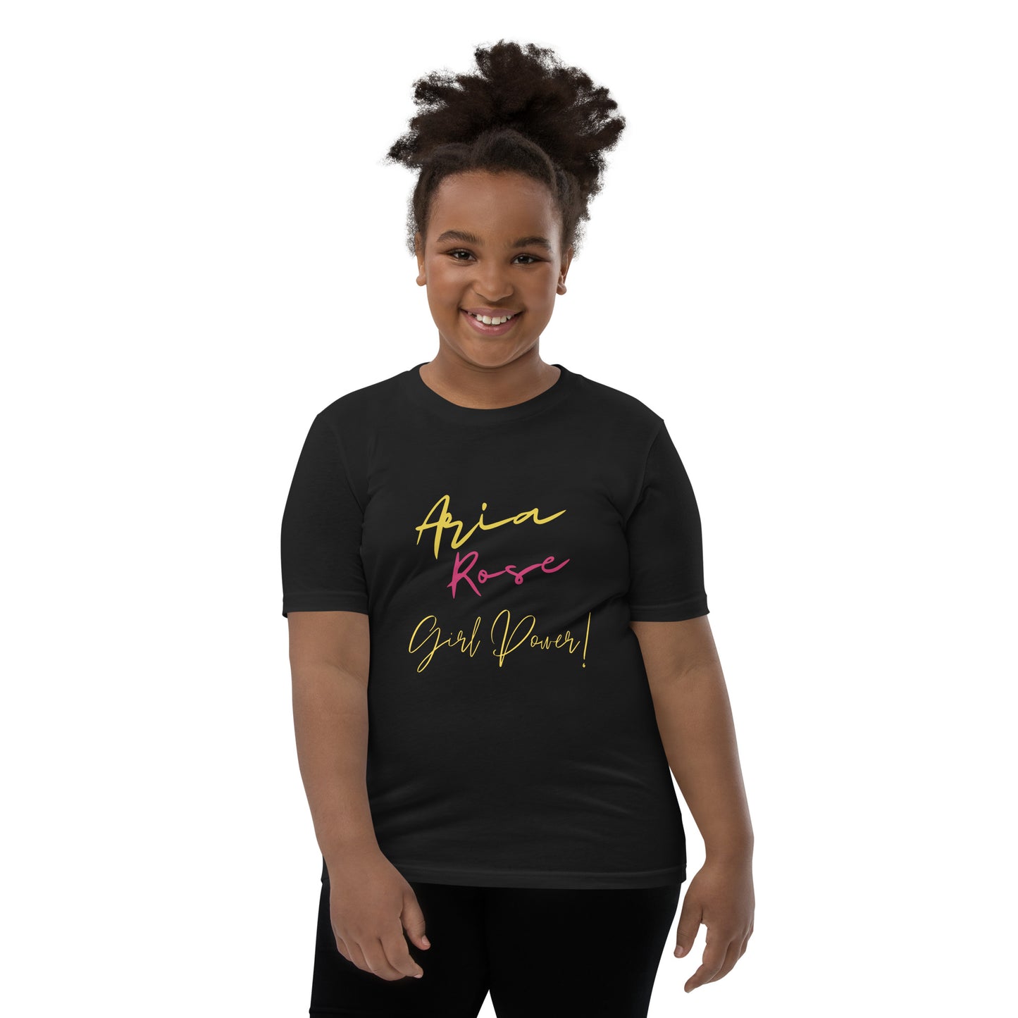 Aria Rose Power Youth Short Sleeve T-Shirt image 1