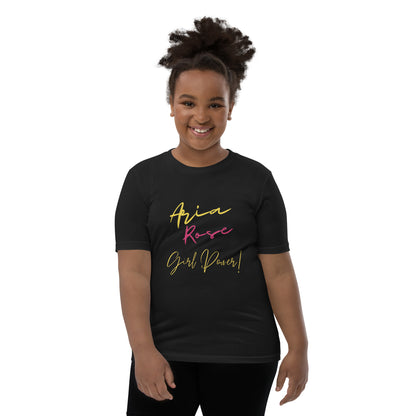 Aria Rose Power Youth Short Sleeve T-Shirt image 1