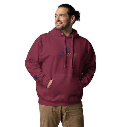 P-Love (Royal) Unisex Hoodie image 7