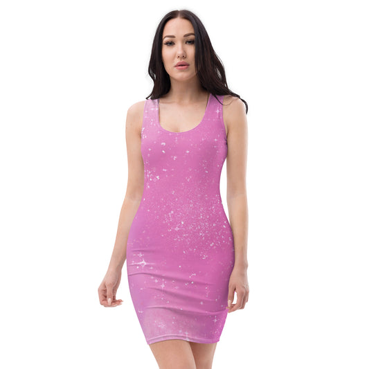 Portland Love Purple Glitz Sublimation Cut & Sew Dress image 0