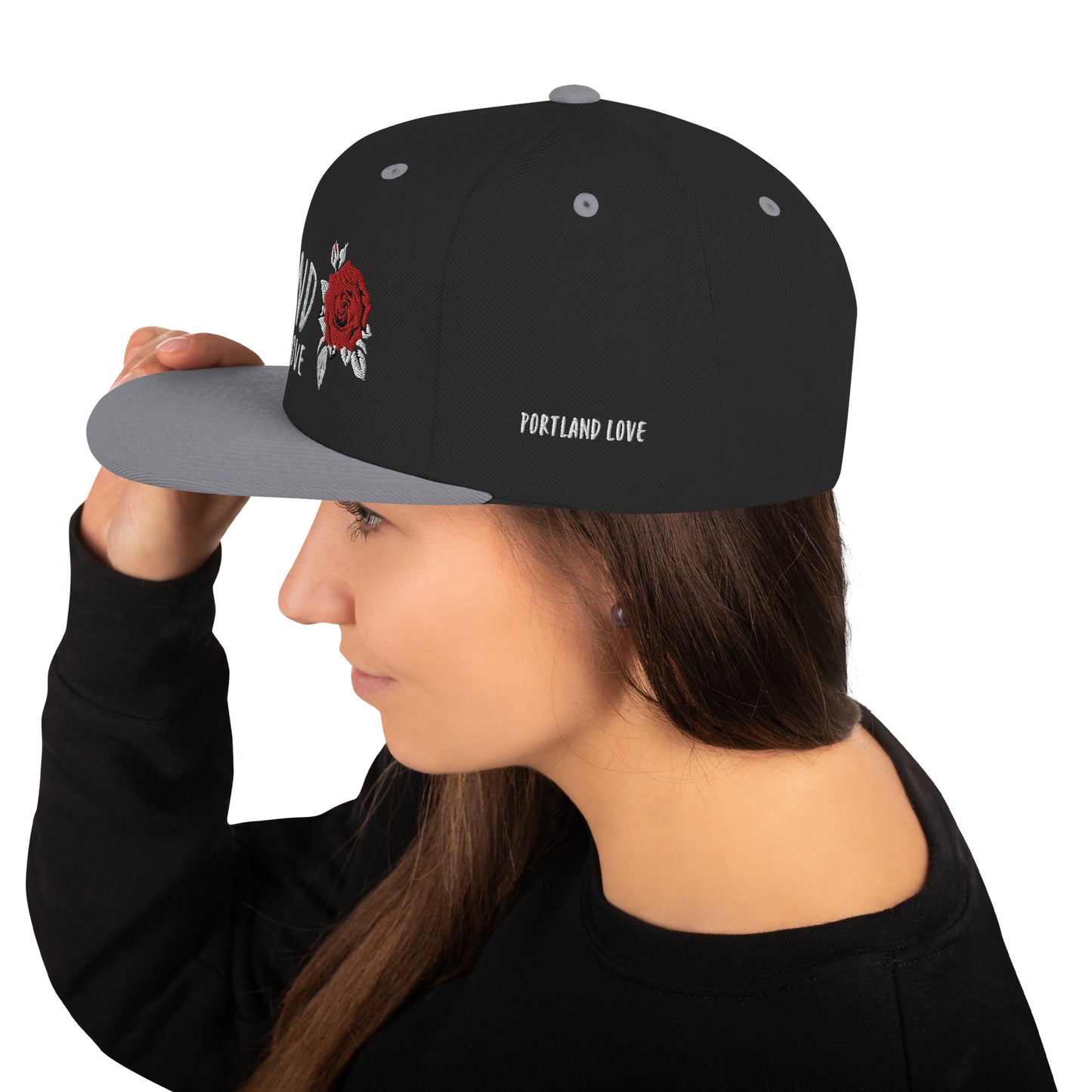 P-Rose Snapback Hat image 28