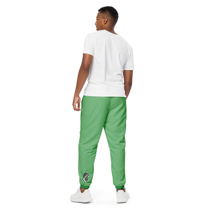 Portland Love Logos Bay Leaf and Sea Green Unisex Track Pants image 2