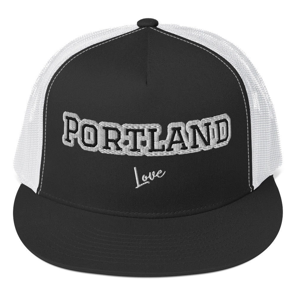 Block Style Trucker Cap image 0