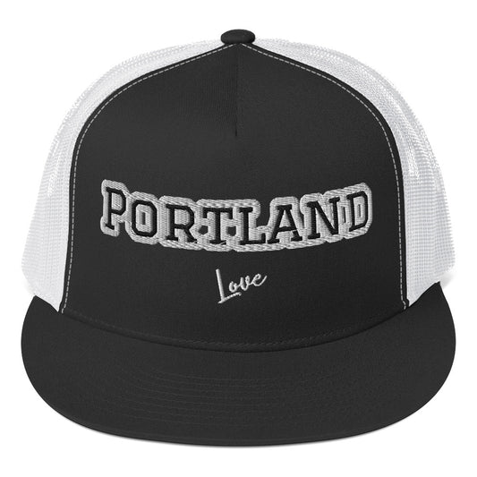Block Style Trucker Cap image 0