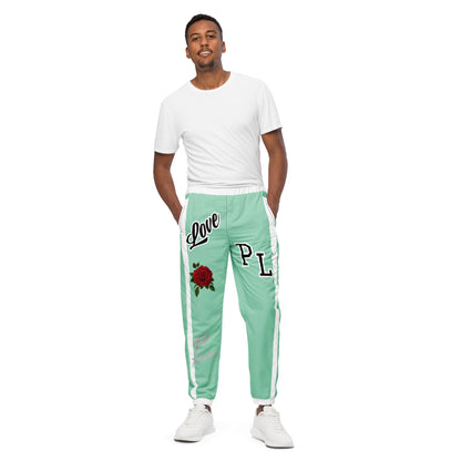 Portland Love Logos Vista Blue Unisex Track Pants image 0