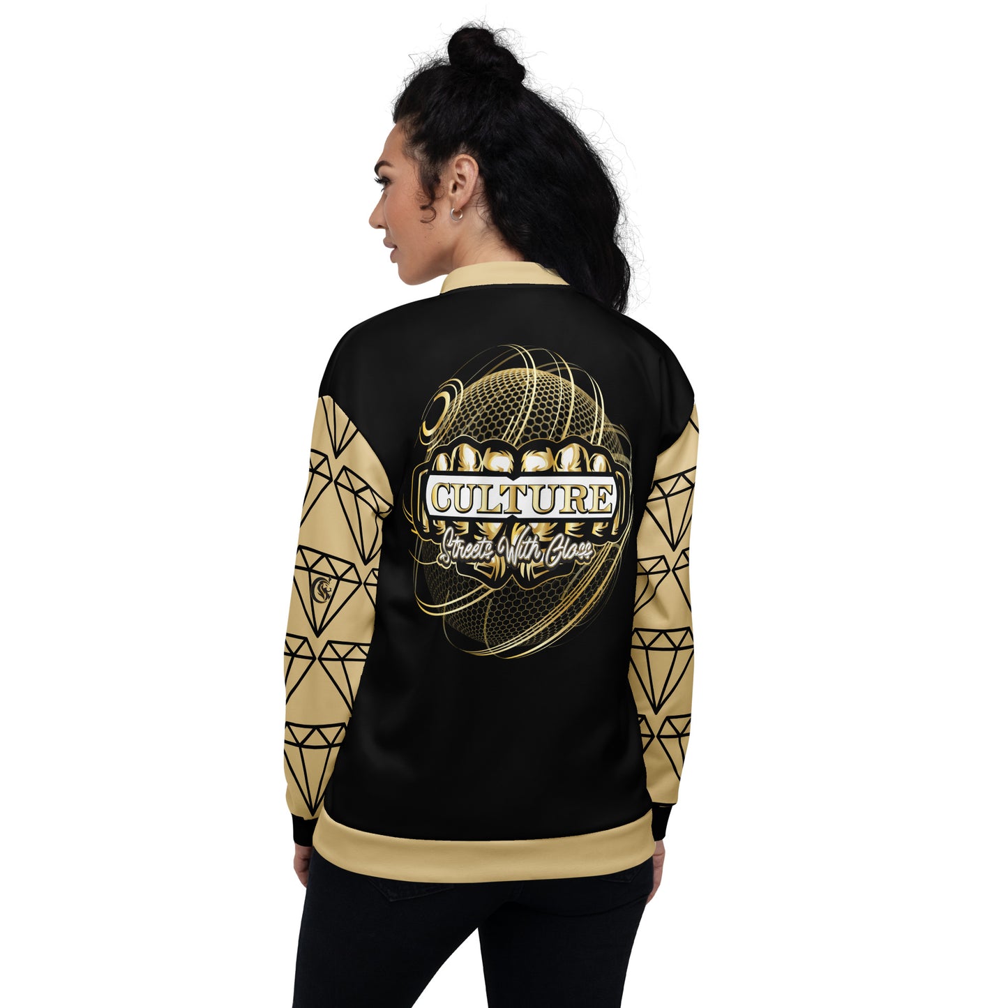 Culture Diamond Unisex Bomber Jacket image 9