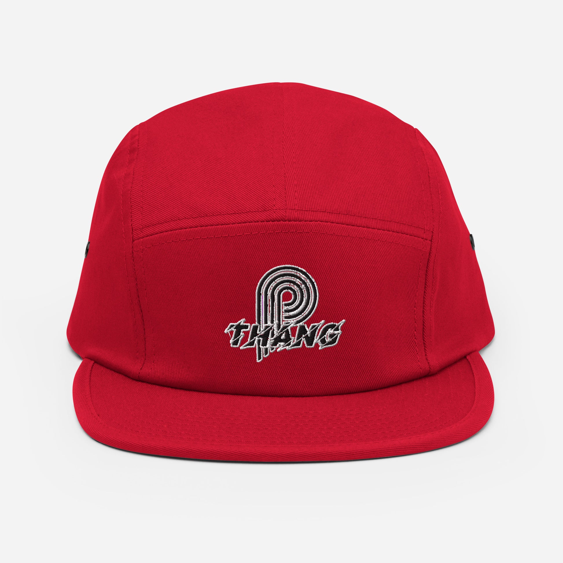 P-Thang White Five Panel Cap image 4