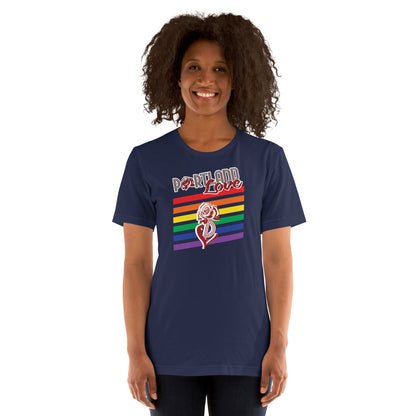 P-Love Rainbow Short-Sleeve Unisex T-Shirt image 4