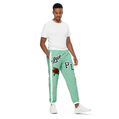 Portland Love Logos Vista Blue Unisex Track Pants image 1