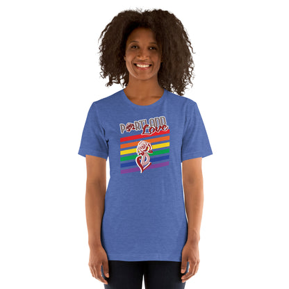 P-Love Rainbow Short-Sleeve Unisex T-Shirt image 8