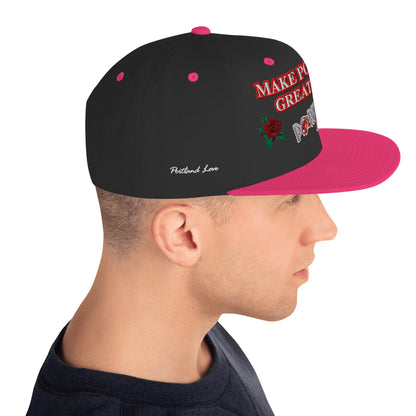 Make Portland Great Again Snapback Hat image 13