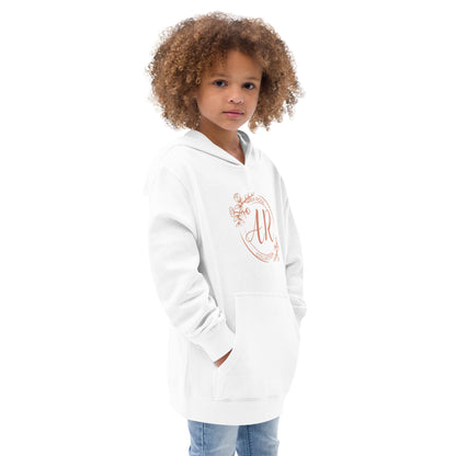 Aria Rose Gold Kids Fleece Hoodie image 11