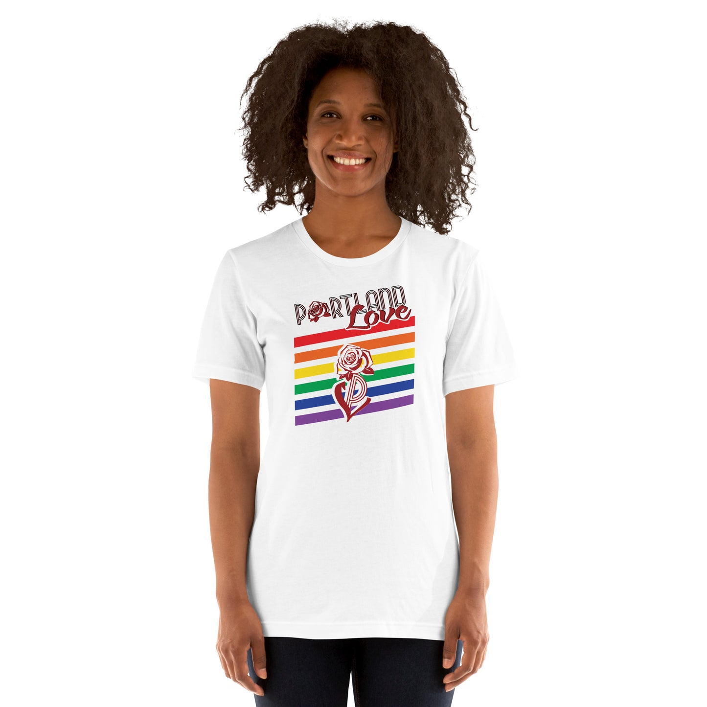 P-Love Rainbow Short-Sleeve Unisex T-Shirt image 14