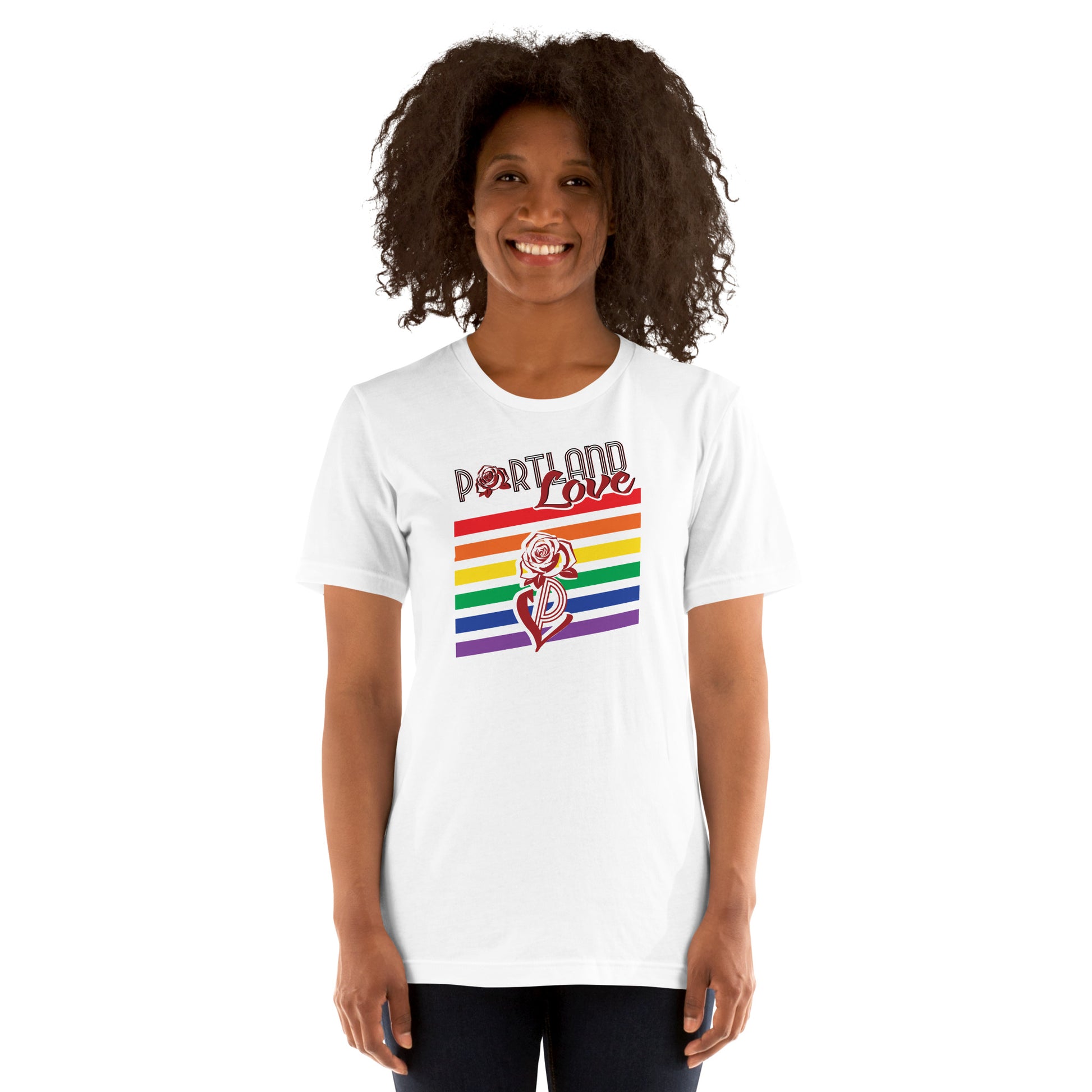 P-Love Rainbow Short-Sleeve Unisex T-Shirt image 14
