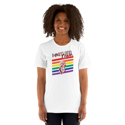 P-Love Rainbow Short-Sleeve Unisex T-Shirt image 14