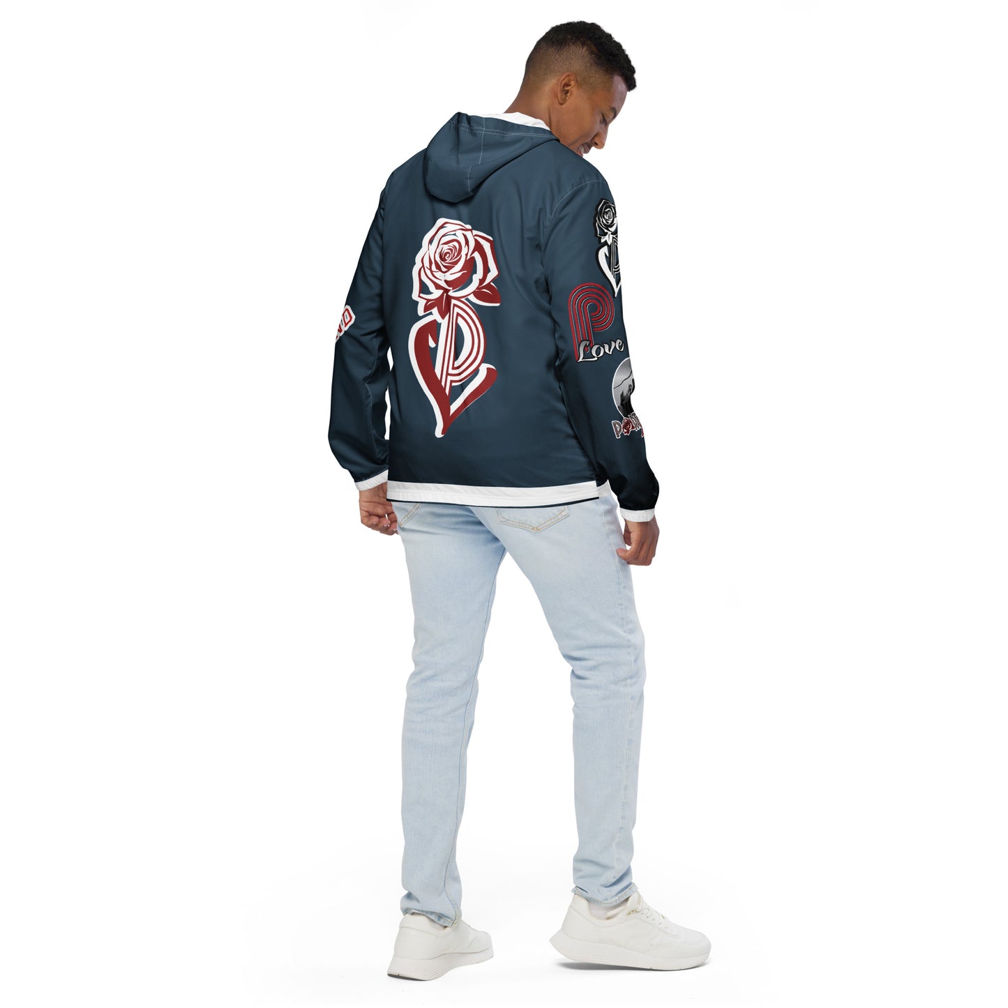 Portland Love Logos Arapawa Men’s Windbreaker image 7