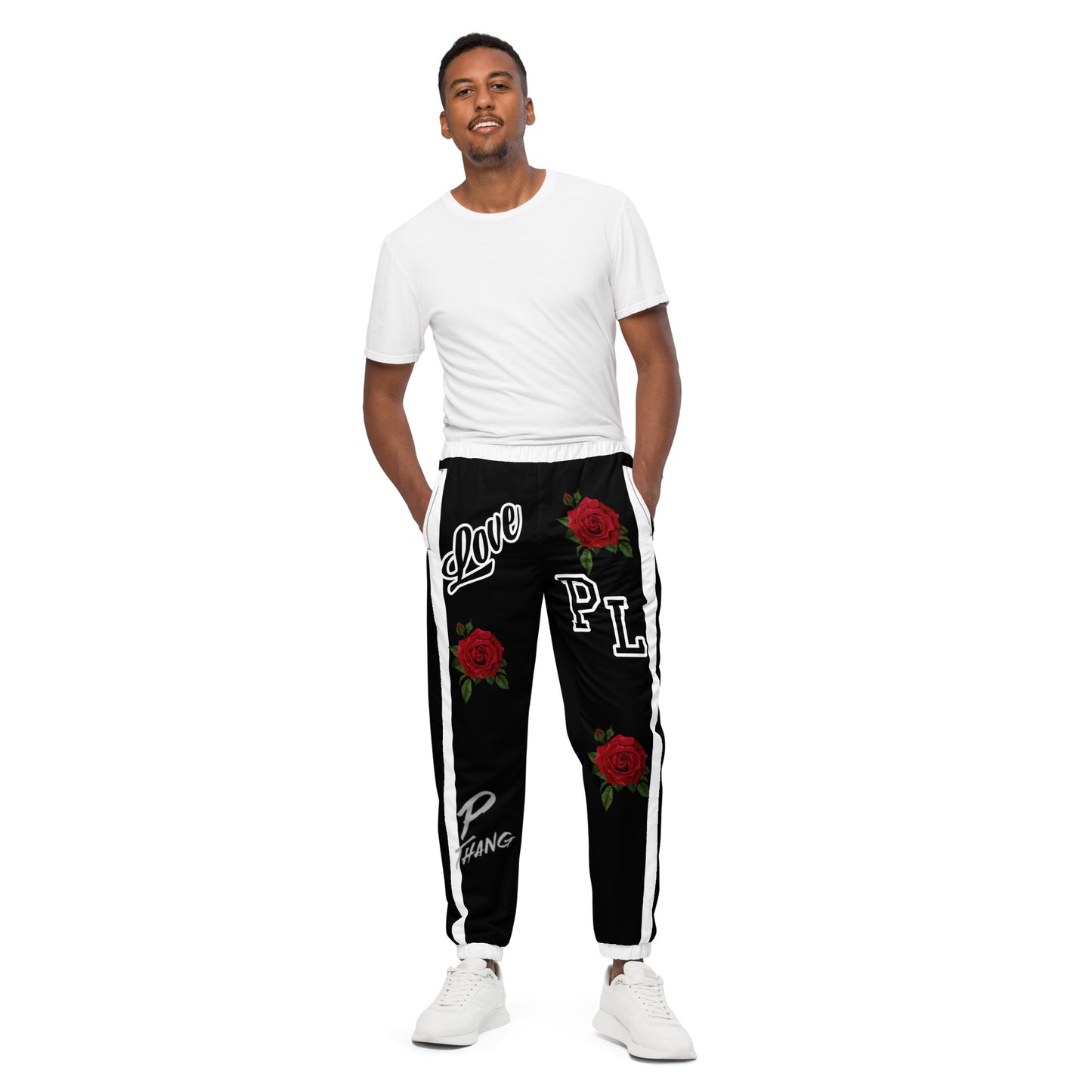 Portland Love Logos Black Unisex Track Pants image 0