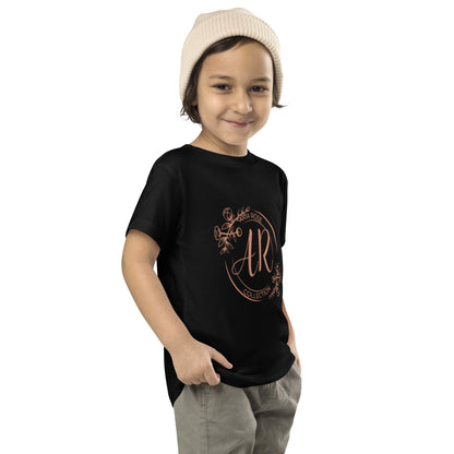 Aria Rose Gold Toddler Short Sleeve Tee image 5
