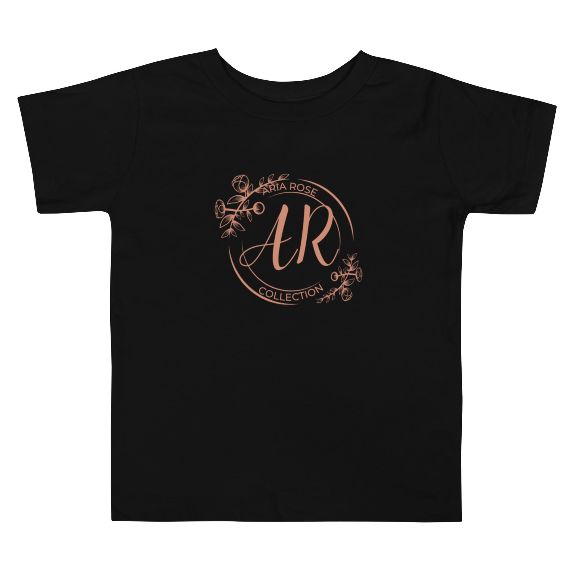 Aria Rose Gold Toddler Short Sleeve Tee image 2