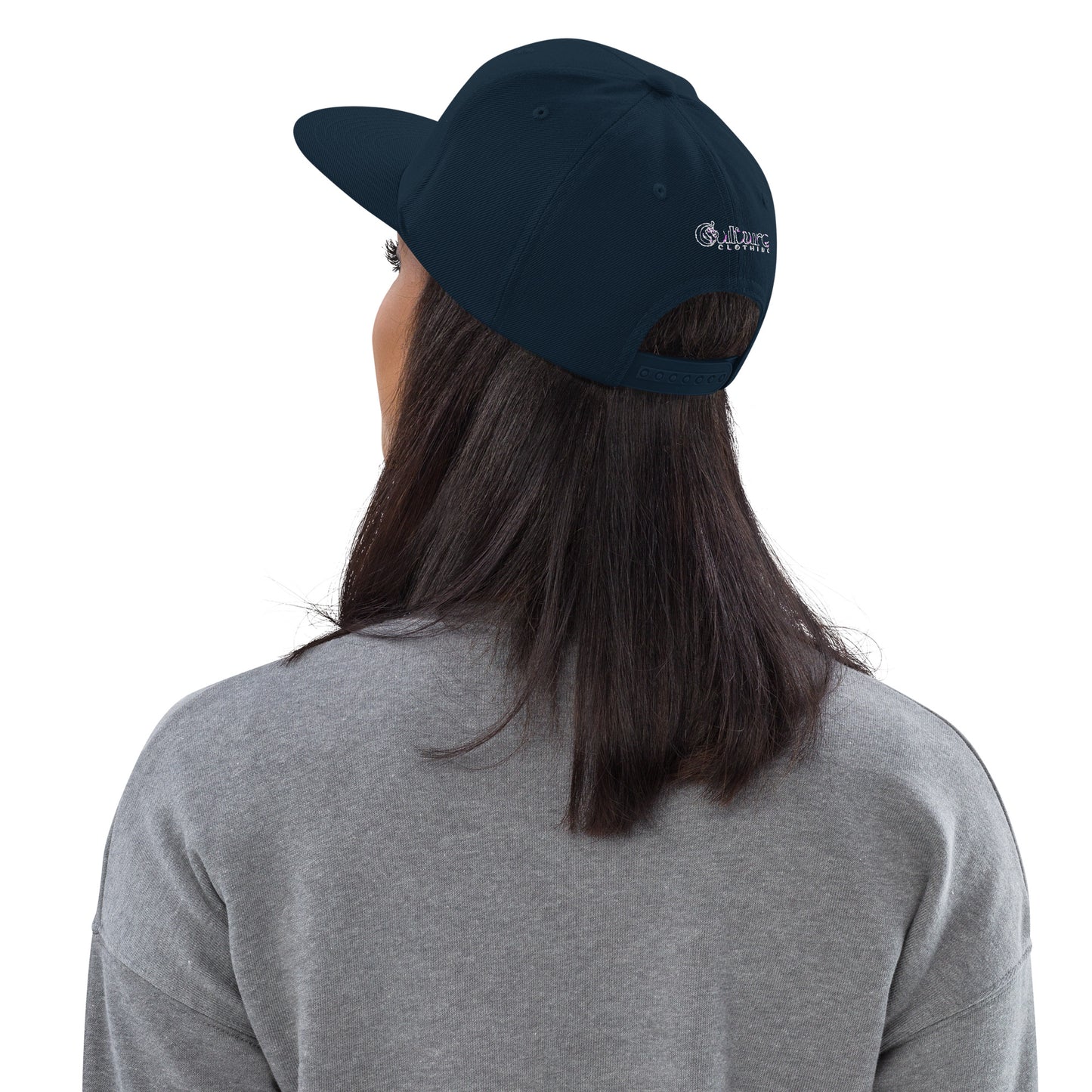 Culture Street Silver Snapback Hat image 5